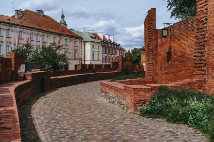 The Defensive Walls of the Warsaw Old Town, Poland